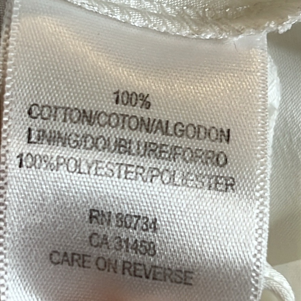 BCBGMAXAZRIA White Eyelet Boho Maxi Dress - Picture 12 of 13